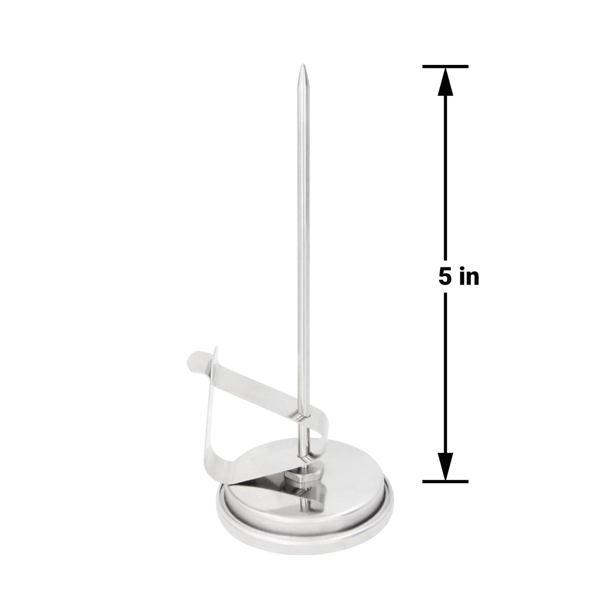 Professional Stainless Steel Milk Thermometer for Coffee Espresso Cappuccino, Size: 14x5x5CM