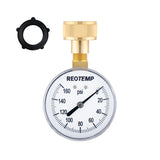 2.5" Home Water Pressure Test Gauge, 0-160 PSI (Multipack)